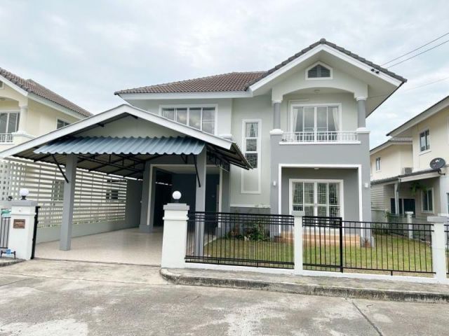 หลุดจองด่วน! #ขายบ้านดอยสะเก็ด กาญจน์กนกวิลล์1 ท่ารั้ว เนื้อที่ 54.2 ตารางวา ราคา 2.75 ล้าน(ฟรีโอน) 3 ห้องนอน 3 ห้องน้