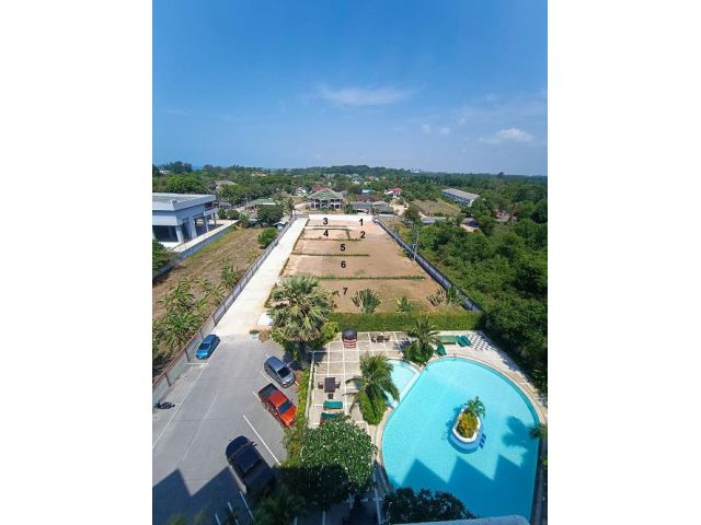 แปลงที่ 1 ที่ดินพร้อมสร้างบ้านใหม่ 2 ห้องนอนในโครงการ - SEA SAND SUN