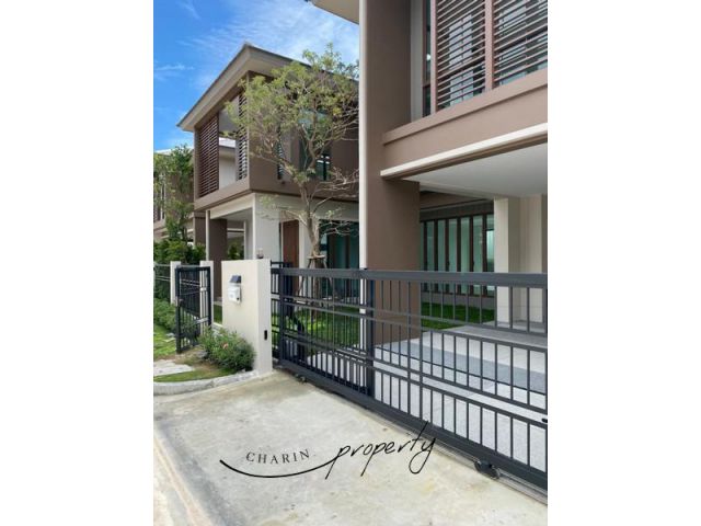 2 storey detached house for sale, Burasiri Village Krungthep Kree