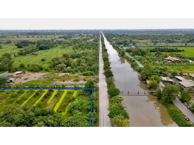 ขายที่ดินหนองเสือ 4 ไร่ คลอง 9 ติดถนน 3 ด้าน ติดคลองชลประทาน ใกล้ถ.รังสิต - นครนายก 305 - 4.2 กม. จ.ปทุมธานี