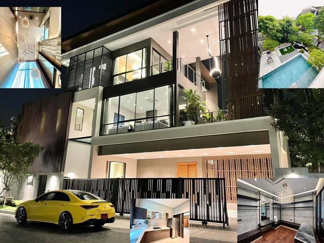 คฤหาสน์หรู วิภาวดี56-64 ดอนเมือง บางเขน 5นอน ขาย Pool Villa 3ชั้