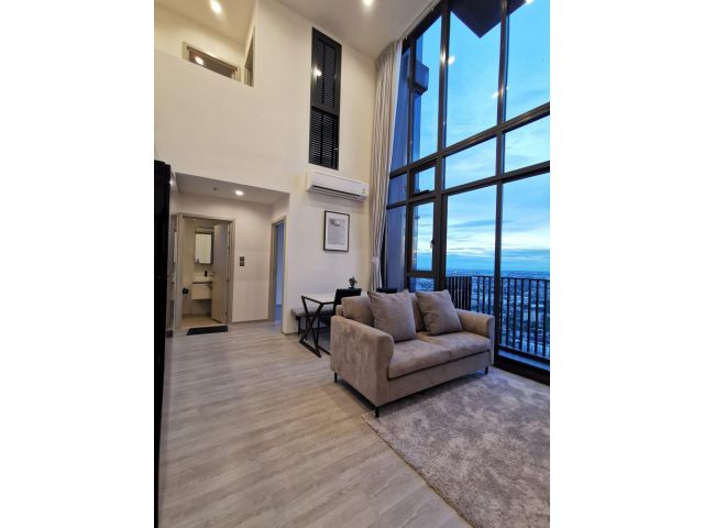 The Line Sukhumvit 101 for rent Duplex 2 bedrooms 2 bathrooms 63 sqm. rental 50,000 baht/month