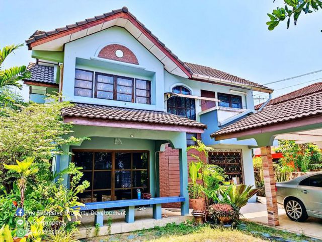 ขายบ้านเดี่ยว ชวนชื่น การ์เด้นวิลล์ เมืองปทุมธานี เฟอร์ครบ พร้อมอยู่