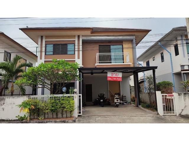 ขายบ้านเดี่ยว 2 ชั้น ทำเลดีในโครงการ หมู่บ้าน RK Home Park2 พระรา