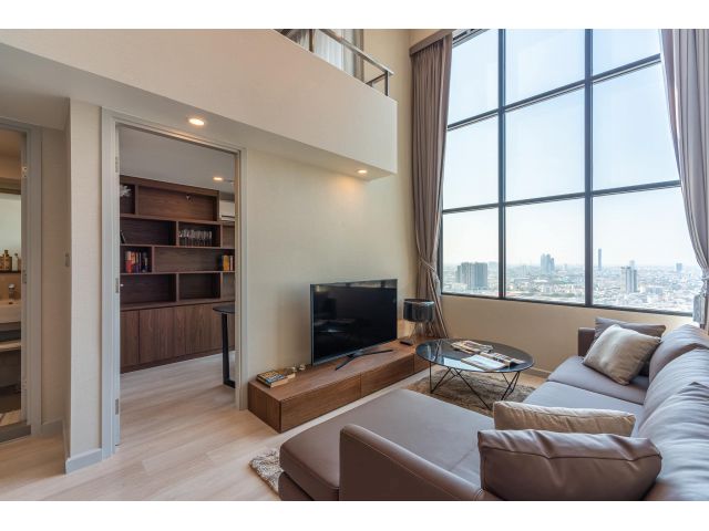 เช่า- Knightsbridge prime Sathorn / 1 ห้องนอน (Duplex) /44 ตรม./ชั้น 33 /ใกล้ BTS ช่องนนทรี เช่า 30,000