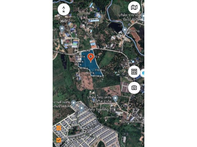 ขายด่วนที่ดินตะเคียนเตี้ย 14ไร่20ตรว. ไร่ละ 3.5ล้าน ต.ตะเคียนเตี้ย อ.บางละมุง จ.ชลบุรี -