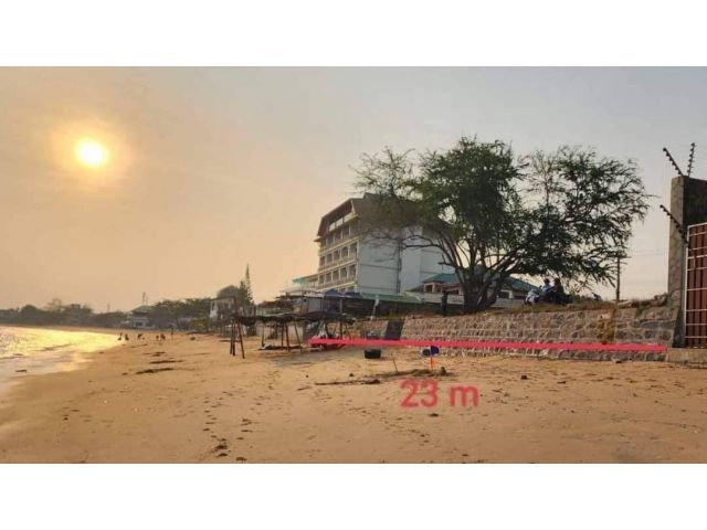 R624-019 ที่ดินติดทะเล มีโฉนด  ขายที่ดินติดทะเล หาดพลา บ้านฉางระยอง ขนาดเนื้อที่ 275 ตรว. ติดถนน2ด้าน พลาดไม่ได้แล้วลดอย่าแรง