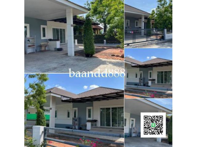 ให้เช่า 18,000 บาท  บ้านชั้นเดียวใกล้โรงเรียนนานาชาติNIBS