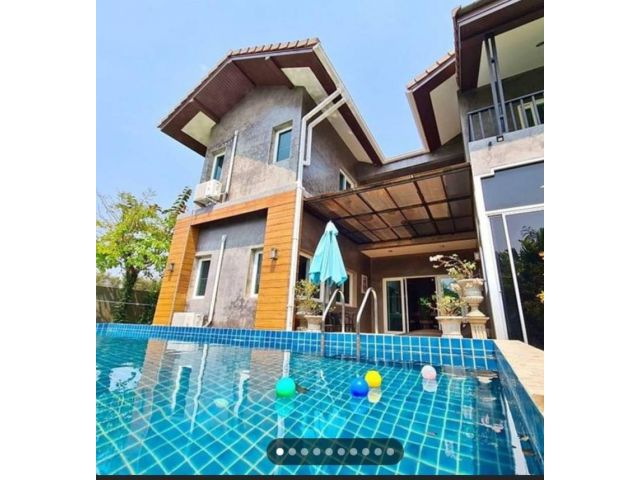 #ให้เช่าบ้านอำเภอเมืองเชียงใหม่ วิวดอยสุเทพ  ราคาเช่า 45,000 บาท/เดือน(รวมส่วนกลาง)