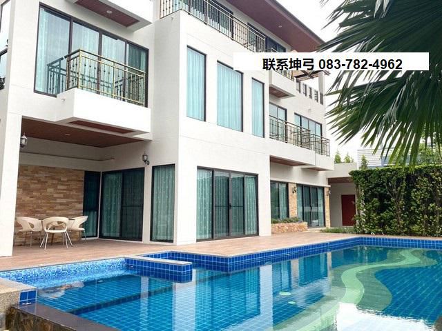 เช่าบ้านหรู6 bedroomsสระว่ายน้ำส่วนตัว near airport link