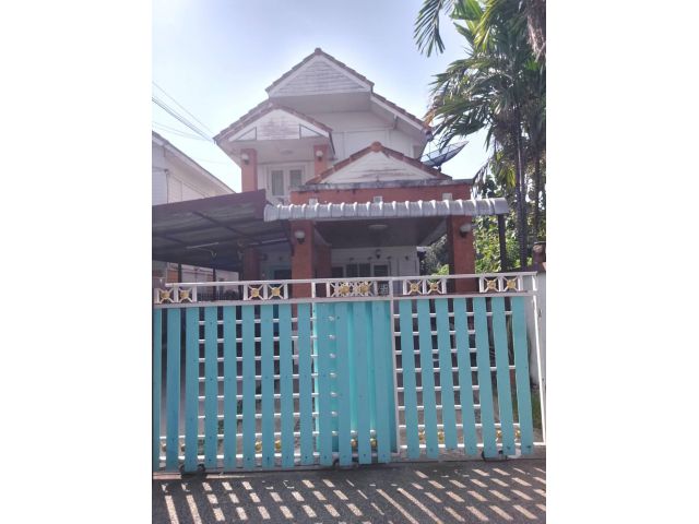 เช่า  / ขาย บ้านเดี่ยว 2ชั้น  หัวมุม หมู่บ้านนวนิช เลี่ยงเมืองปากเกร็ด