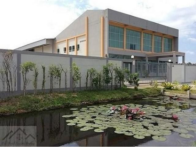 PT12 ขาย โรงงานสำเร็จรูป พร้อมสำนักงาน พื้นที่ 3 ไร่ บางนา กม. 23 ถ.โยธาธิการ ซ.วัดเสาธงกลาง-อ่อนนุช ติดโครงข่ายระบบโลจิ