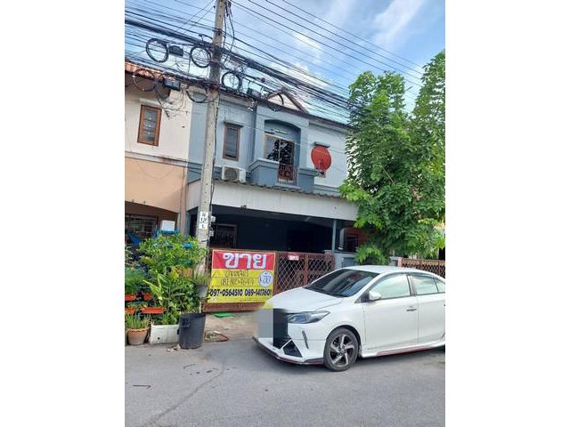 ขายด่วน ทาวน์เฮ้าส์ เค.ซี. คัสเตอร์ 2ชั้น 24 ตรว. ถ.ไทยรามัญ คลอง