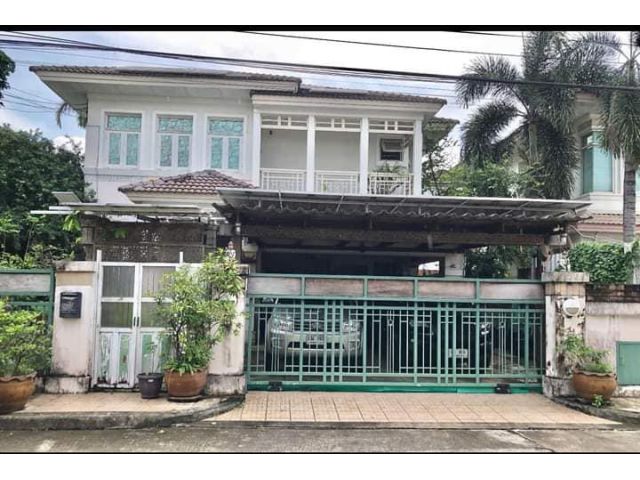 ขาย บ้านเดี่ยว2ชั้น หมู่บ้านบางกอก บูเลอวาร์ด รัชดา-รามอินทรา