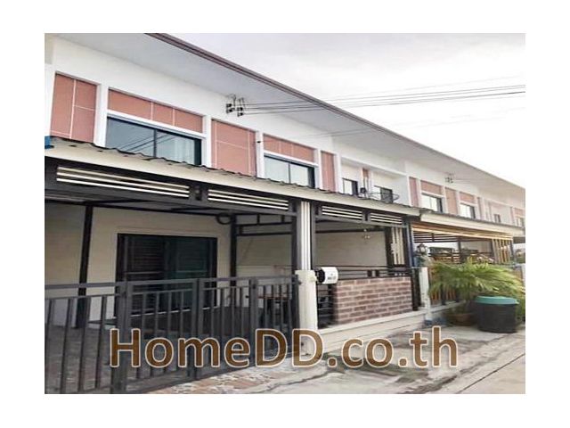 ทาวน์เฮ้าส์ 2 ชั้น หมู่บ้านเจเอสพี ซิตี้ สุขุมวิท-แพรกษา สมุทรปราการ T-6342