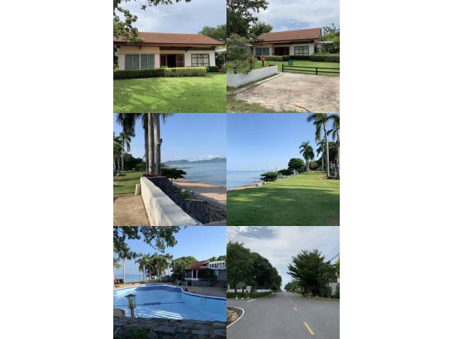 เสนอขายและให้เช่าบ้านพร้อมอยู่ เป็นหมู่บ้านที่ติดชายหาดสวย  ทำเลดี  เนื้อที่ 193 ตารางวา ตำบลนาจอมเทียน อำเภอสัตหีบ จังหวัดชลบุรี