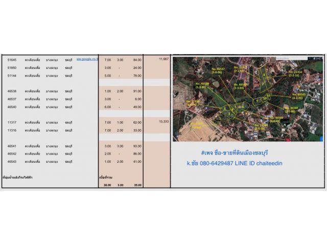 @@ให้เช่าที่ดินบางละมุง เนื้อที่ 38ไร่ โซนตะเคียนเตี้ย ใกล้ ทล.4094 ใกล้ถนนคู่ขนานมอเตอร์เวย์ (7)ผังเมือง EEC สีเหลืองอ่อ@@