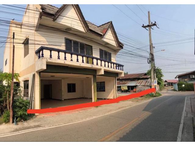 อาคารพาณิชย์ 51 ตารางวา 2 ชั้น หนองจ๊อม สันทราย เชียงใหม่