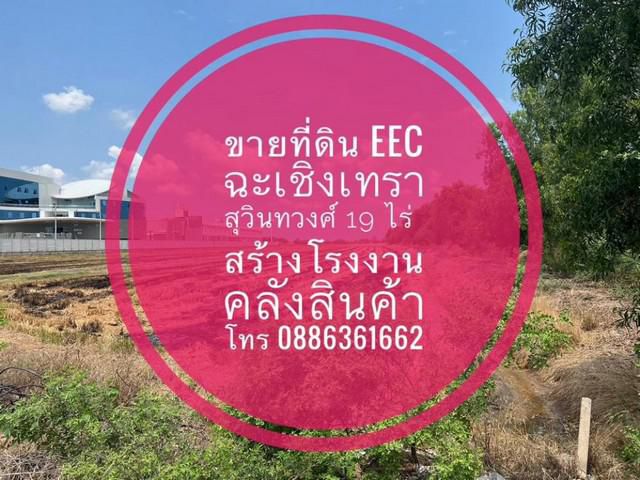 ขายที่ดิน สร้างโรงงาน คลังสินค้า ในเขต EEC ฉะเชิงเทรา