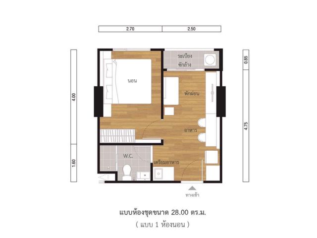 ขาย Condo The Selected Kaset ห้องมุม ชั้นสูง