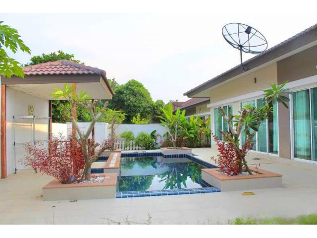 H07 Sale Pool Villa 3 Beds Huai Yai ขายบ้านเดี่ยวพร้อมสระว่ายน้ำ 3 ห้องนอน-ห้วยใหญ่