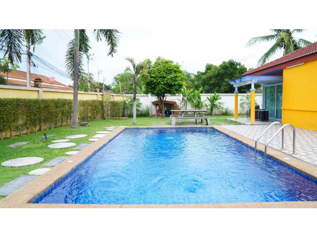H03 Pool Villa 3 Beds-Pattaya บ้านเดี่ยว พร้อมสระว่ายน้ำ 3 ห้องนอน-ห้วยใหญ่
