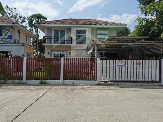 ขายบ้าน บ้านวิวสวน บ้านกล้วย-ไทรน้อย​ 54ตรว ติดถนนใหญ่ นนทุบรี