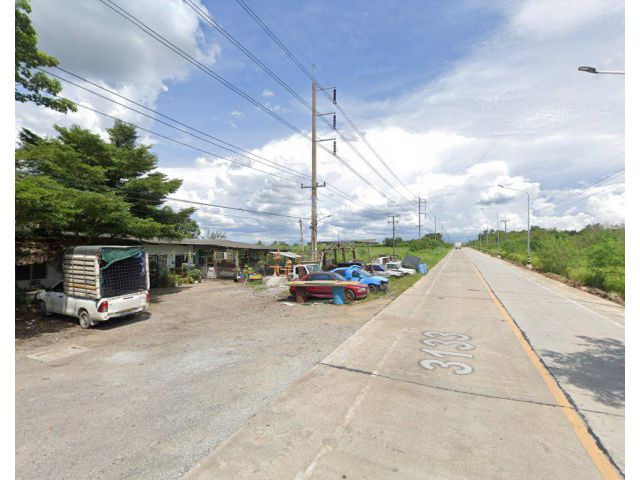 ขายที่ดินหนองอิรุณ 2.5 ไร่ หน้ากว้างติดถนน 35 เมตร ติดถนนเส้น 3133 ใกล้แยกหนองชาก - 7 กม. บ้านบึง ชลบุรี