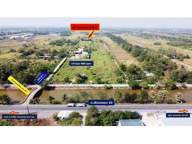 ที่ดิน 200 ตรว. คลอง10 หนองเสือ ปทุมธานี