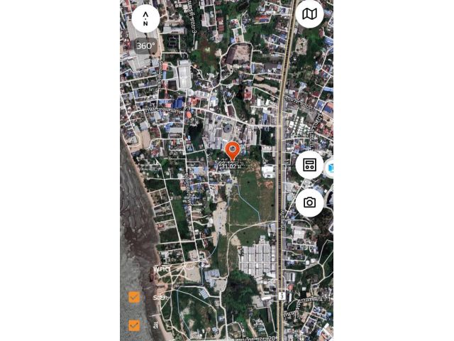 ด่วนบ้านพร้อมที่ดินหาดวอนนภา 200ตรว. เหมา 4ล้าน ต.แสนสุข อ.เมือง จ.ชลบุรี - ที่ดินหน้ากว้างติดถนนประมาณ 28เมตร ลึกประมาณ 30เมตร มีบ้านเก่า