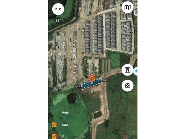 ที่ดินเหมืองใกล้หมู่บ้านแกรนด์วัลเลย์ 256ตรว./ละ12,000 บาท ต.เหมือง อ.เมือง จ.ชลบุรี -