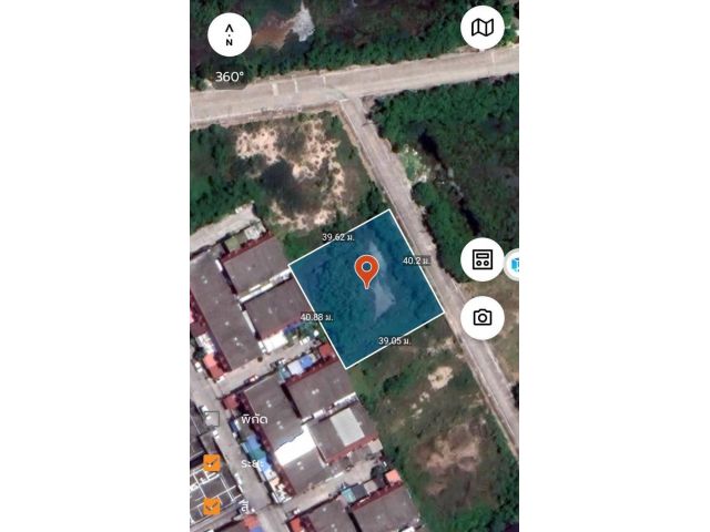 ที่ดินถมแล้วใกล้ถนนพระยาสัจจา 398ตรว. เหมา 13ล้าน ต.เสม็ด อ.เมือง จ.ชลบุรี -