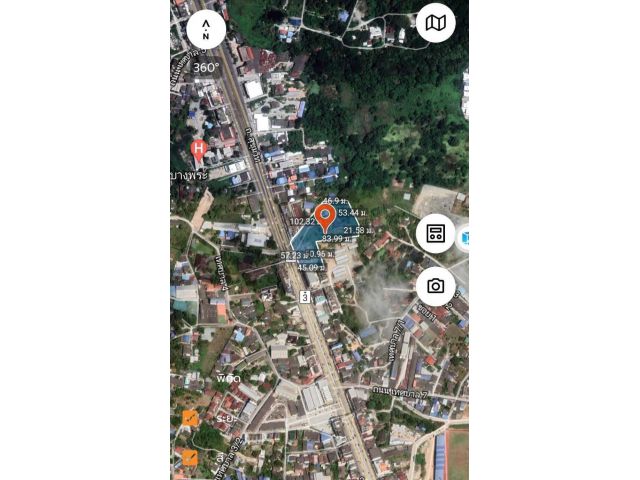 ที่ดินติดถนนสุขุมวิทบางพระ 5-3-90ไร่ เหมา 120ล้าน ต.บางพระ อ.ศรีราชา จ.ชลบุรี -