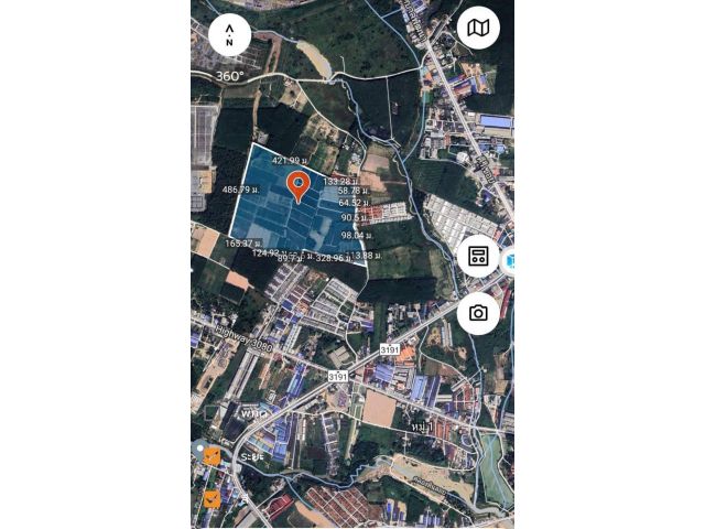 ที่ดินสีเหลืองแปลงใหญ่ปลวกแดง 169ไร่47ตรว.ไร่ละ 3ล้าน ต.ปลวกแดง อ.ปลวกแดง จ.ระยอง -