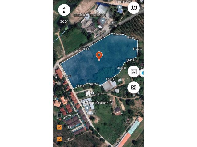 ที่ดินบางละมุงติดถนน2ด้าน 15-1-93ไร่ ไร่ละ 4.1ล้าน ต.หนองปรือ อ.บางละมุง จ.ชลบุรี -