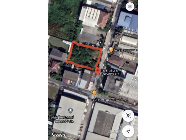 ที่ดินเฉลิมพระเกียรติ 48 แยก17 ใกล้พัฒนาการตัดใหม่ – สุวรรณภูมิ  38000/วา