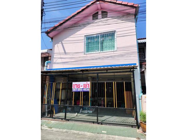 ขายบ้านแฝด ม.บ้านพระปิ่น 2 เส้นพุทธมณฑลสาย2