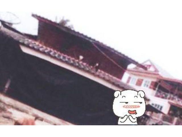 ขายบ้านไม้เมืองสิงห์บุรี เขตบางระจัน   แปลนบ้านไทยเดิม ครึ่งปูนคร