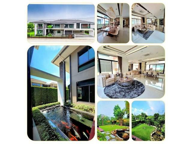 PBC28 ขายบ้านเดี่ยวแต่งหรู 2ชั้น หลังหัวมุม The Grand เดอะแกรนด์ พระราม 2  Fully furnished ตกแต่ง สไตล์ Modern สภาพสวยมา