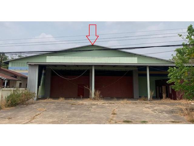 ขายโกดังชั้นเดียวติดถนน ม่วงสามสิบ อุบลราชธานี