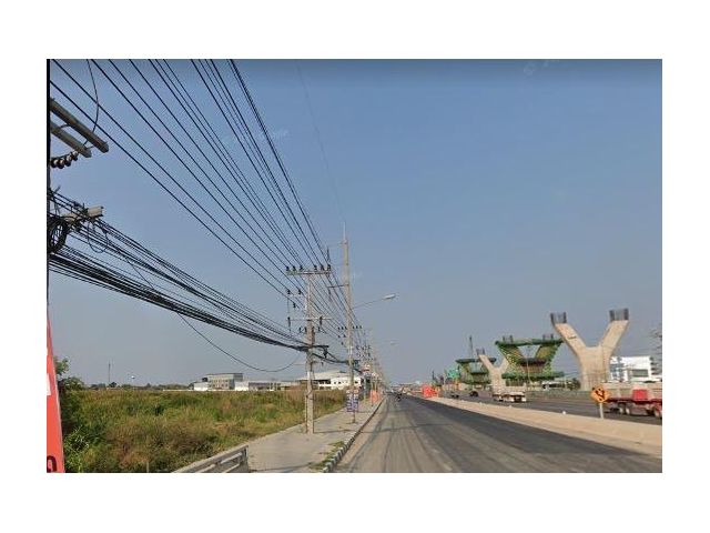ที่ดินเปล่า ติดถนนพะราม 2 ใกล้ทางด่วนกาญจนาภิเษก-วงแหวนอุตสาหกรรม