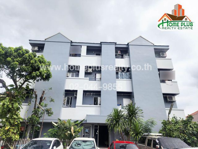 อพาร์ทเม้นท์ 4 ชั้น ซอยแบริ่ง ถนนสุขุมวิท107 (ใกล้โรงเรียนเซนต์โยเซฟ บางนา)