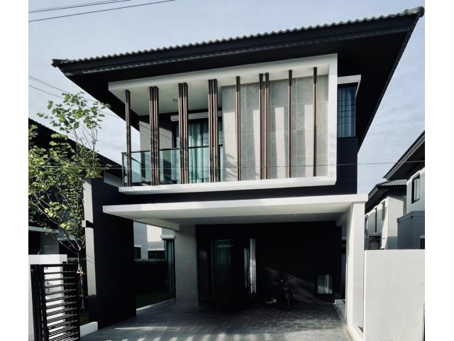 ให้เช่าบ้านเดี่ยว 2 ชั้น หมู่บ้าน NC On Green PALM PARK 2 ย่านคลอ