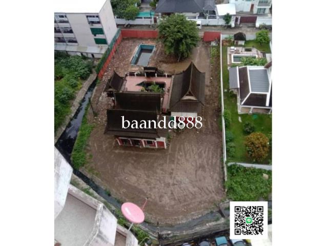 ขายที่ดินทำเลเยี่ยม ถนน ศิริมังคลาจารย์ใกล้นิมมานขายพร้อมบ้านเรือนไทย