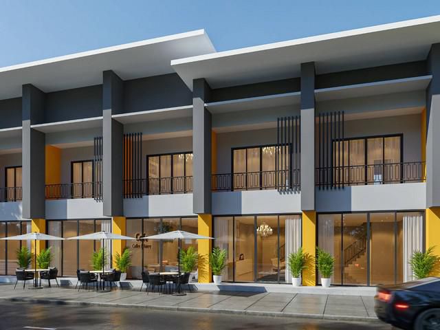 Selling a 2-storey commercial building, 8 booths , Chiang Rai