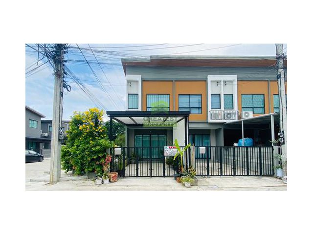 หมู่บ้านเทอร์ร่าวิลล์ ลาดหลุมแก้ว TERRA VILLE LADLUMKAEW ขายด่วน ทาวน์เฮ้าส์ 2 ชั้น เนื้อที่ 24.20 ตร.ว แปลงมุม ทำเลดี ส