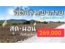 ที่ดินโฉนดแบ่งขาย 100 ตรว.- 2ไร่ (สด-ผ่อน) เหมาะสร้างบ้านสวน น้ำไฟถนนสาธารณะพร้อม ไม่เปลี่ยว