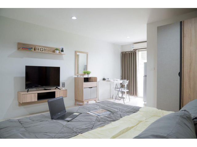Grand Park Town Condo for rent and sale 1 bedroom 1 bathroom 33 sqm. rental 8,000 baht/month selling at 1.39 mil baht