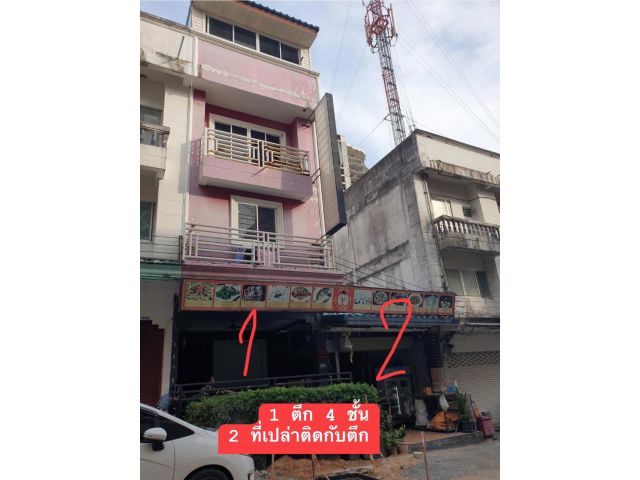 SI-055 ขายอาคารพาณิชย์ ติดหาดจอมเทียน พัทยา จ.ชลบุรี