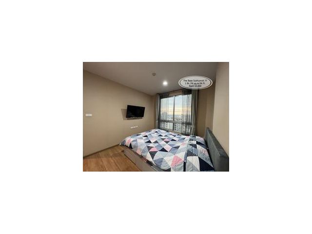 เช่า- The Base Sukhumvit 77/1 ห้องนอน/ 36 ตร.ม. /ชั้น 36 ใกล้ BTS อ่อนนุช เช่า 16,000